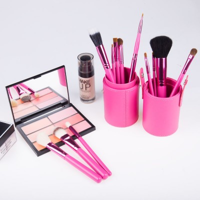 Hot selling 12pcs maquillaje best professional makeup brush set,brochas de maquillaje profesional